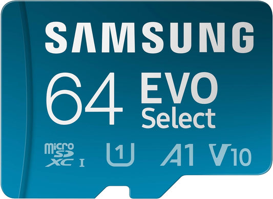 Samsung 64GB EVO Select MicroSD Memory Card - MB-ME64SA/AM