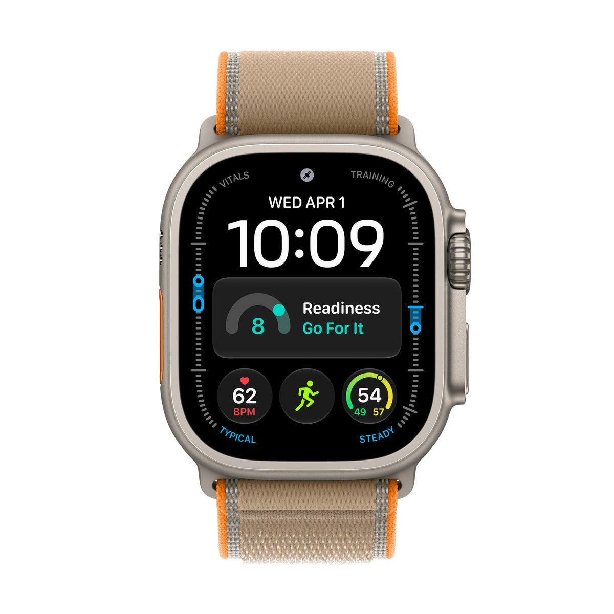 Apple Watch Ultra 4 GPS + Cellular 49mm Natural Titanium Case with Sand Trail Loop - S/M - MJAJ4LS/A (2026)