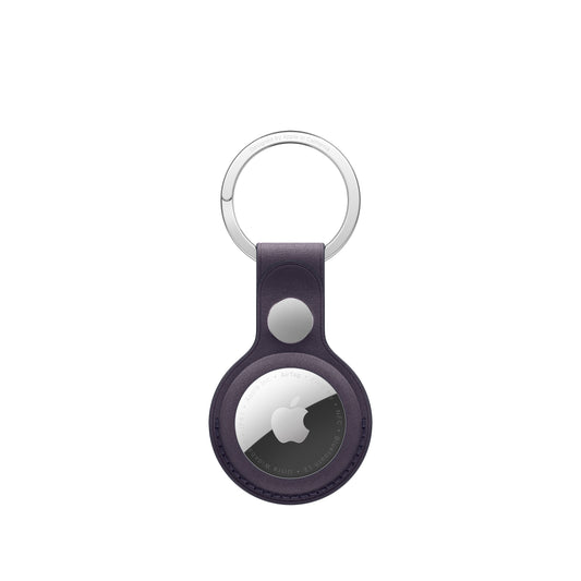 Apple AirTag FineWoven Key Ring - Midnight Purple - MGG04ZM/A