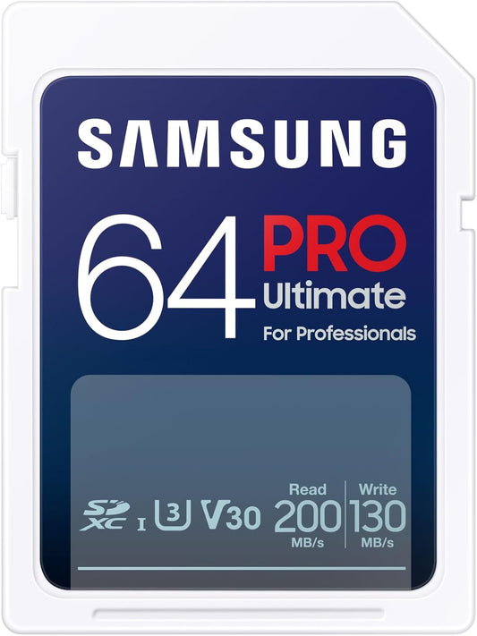 Samsung 64GB Pro Ultimate SD Card (Full Size)