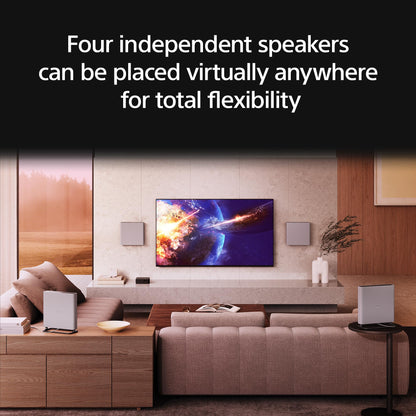 Sony HT-A9M2 BRAVIA Theater Quad: 16 Total Surround Speakers