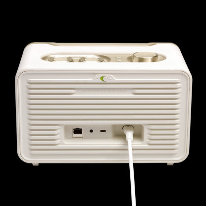 JBL Authentics 200 Alexa and Google Voice Enabled WiFi Speaker - White