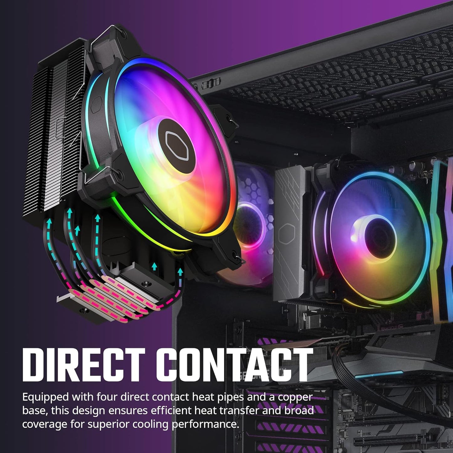 Cooler Master HAF 5 Pro Caming Desktop Computer - Intel i7 12700F - NVIDIA GeForce RTX 4060 Ti - 16GB DDR4 3200MHz - 1TB M.2 NVMe SSD