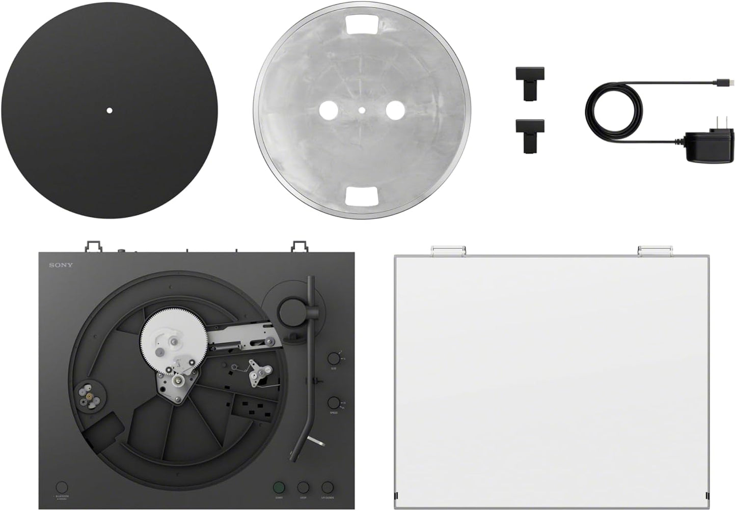 Sony PS-LX3BT Belt Drive Turntable Vinyl Bluetooth Record Player w 13-Month Device Care Program