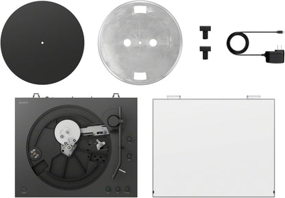 Sony PS-LX3BT Belt Drive Turntable Vinyl Bluetooth Record Player w 13-Month Device Care Program
