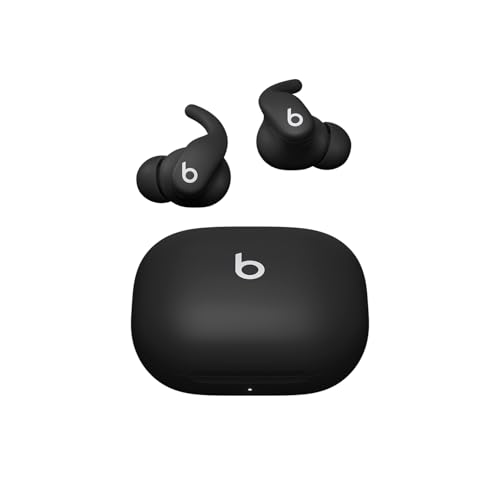 (Open Box) Beats Powerbeats Fit - Wireless Noise-Cancelling Workout Earbuds with Ultimate Secure Fit - Jet Black