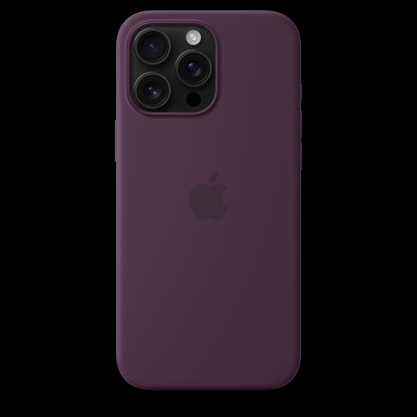 Apple iPhone 16 Pro Max Silicone Case with MagSafe - Plum - MYYW3ZM/A (2024)