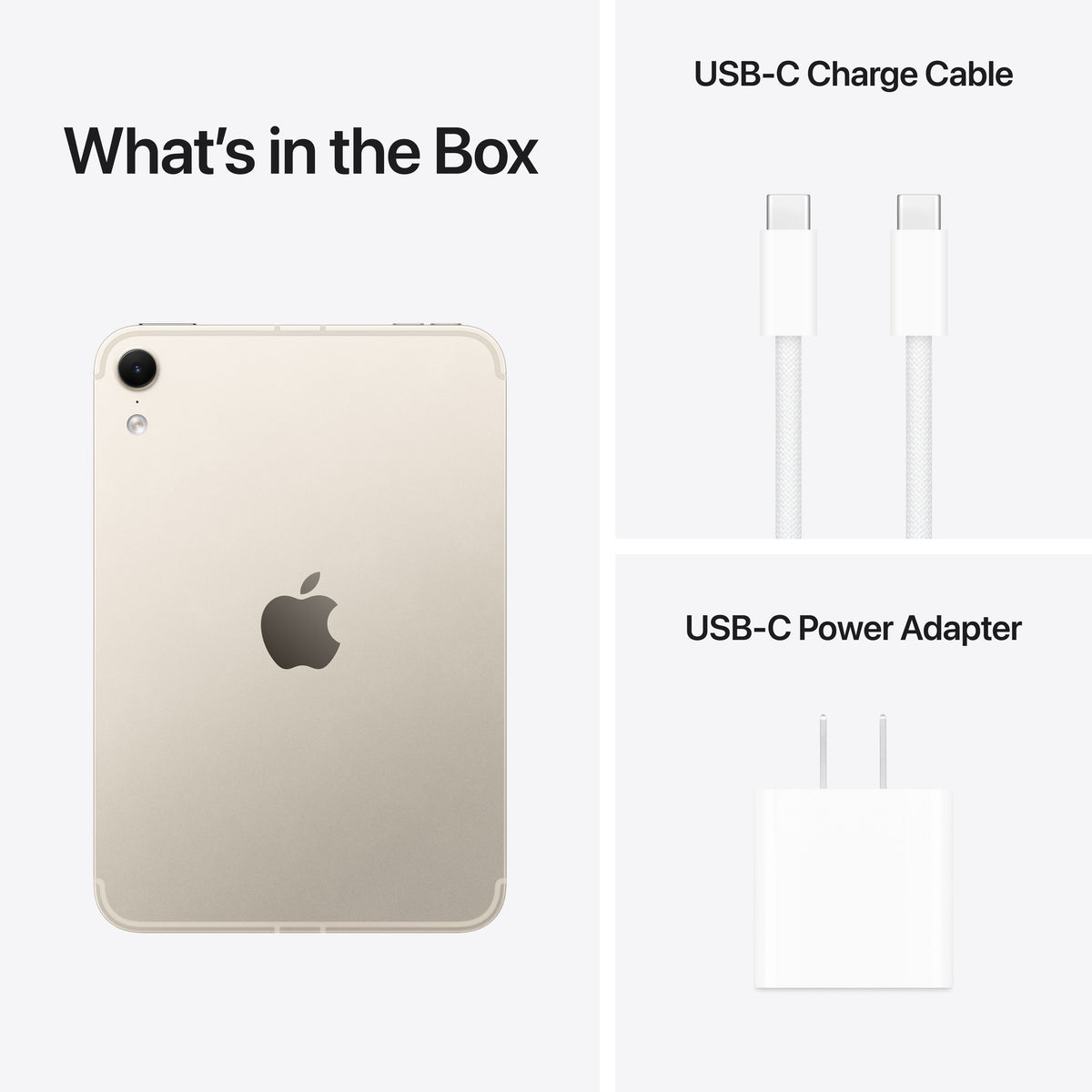 Apple iPad mini Wi-Fi + Cellular 512GB Nano-texture glass - Starlight (A20 Pro) - MJ6P4LL/A