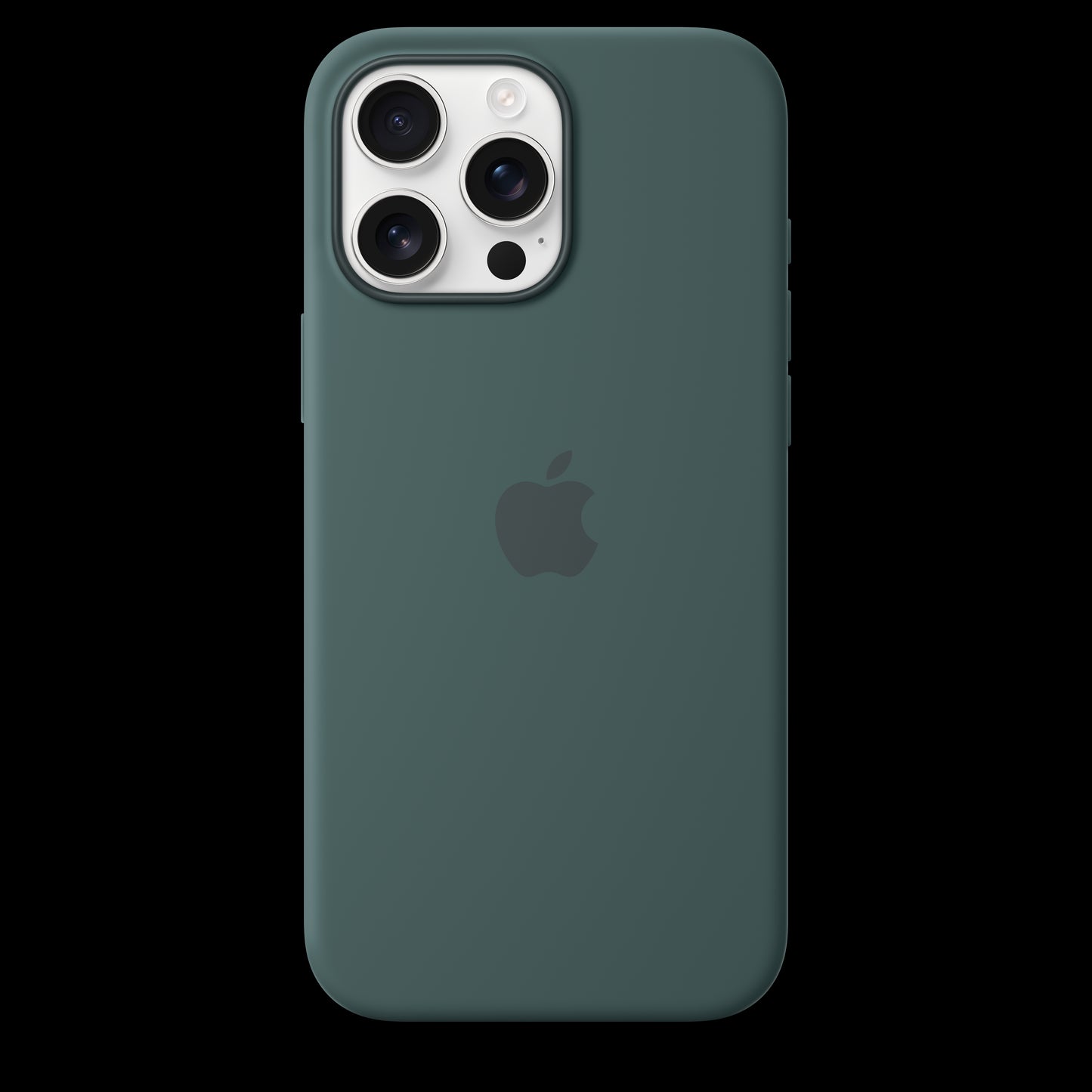 Apple iPhone 16 Pro Max Silicone Case with MagSafe - Lake Green - MA7V4ZM/A (2024)