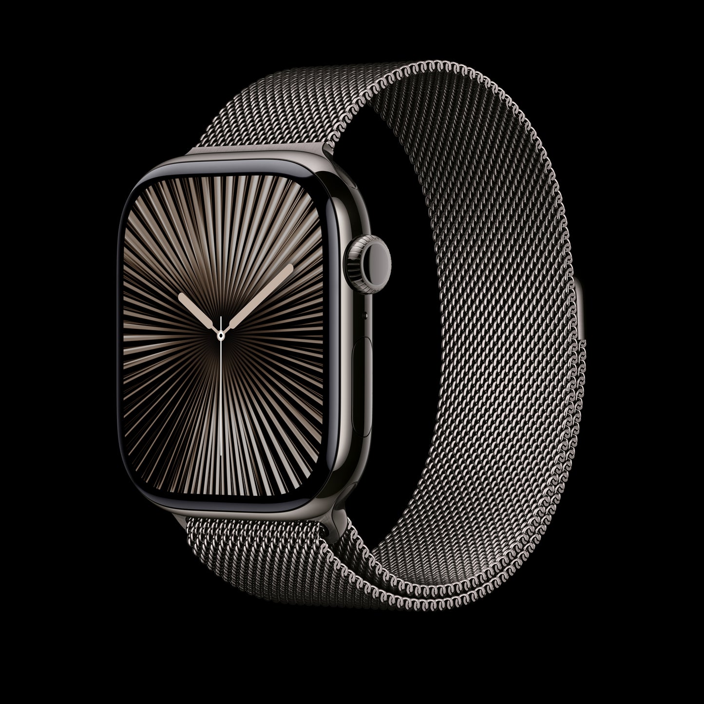 Apple 46mm Slate Milanese Loop - M/L - MXMT3AM/A (2024)