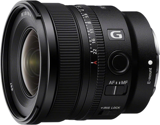 Sony FE 16mm f/1.8 G Lens, Black - SEL16F18G