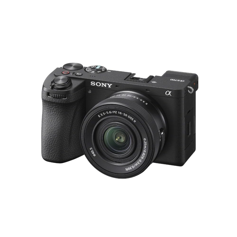 Sony Alpha 6700K APS-C Mirrorless Camera with 16-50mm OSS II Lens (Black) - ILCE6700KB