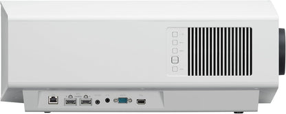 Sony BRAVIA Projector 8 - 4K HDR Laser Home Theater Projector with Native 4K SXRD Panel (VPL-XW6100ES), White
