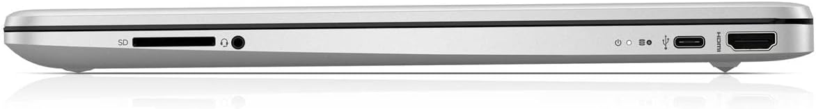 (Open Box) HP 15.6-in Touchscreen Laptop Computer i3-1115G4 8GB RAM 256GB SSD Natural Silver