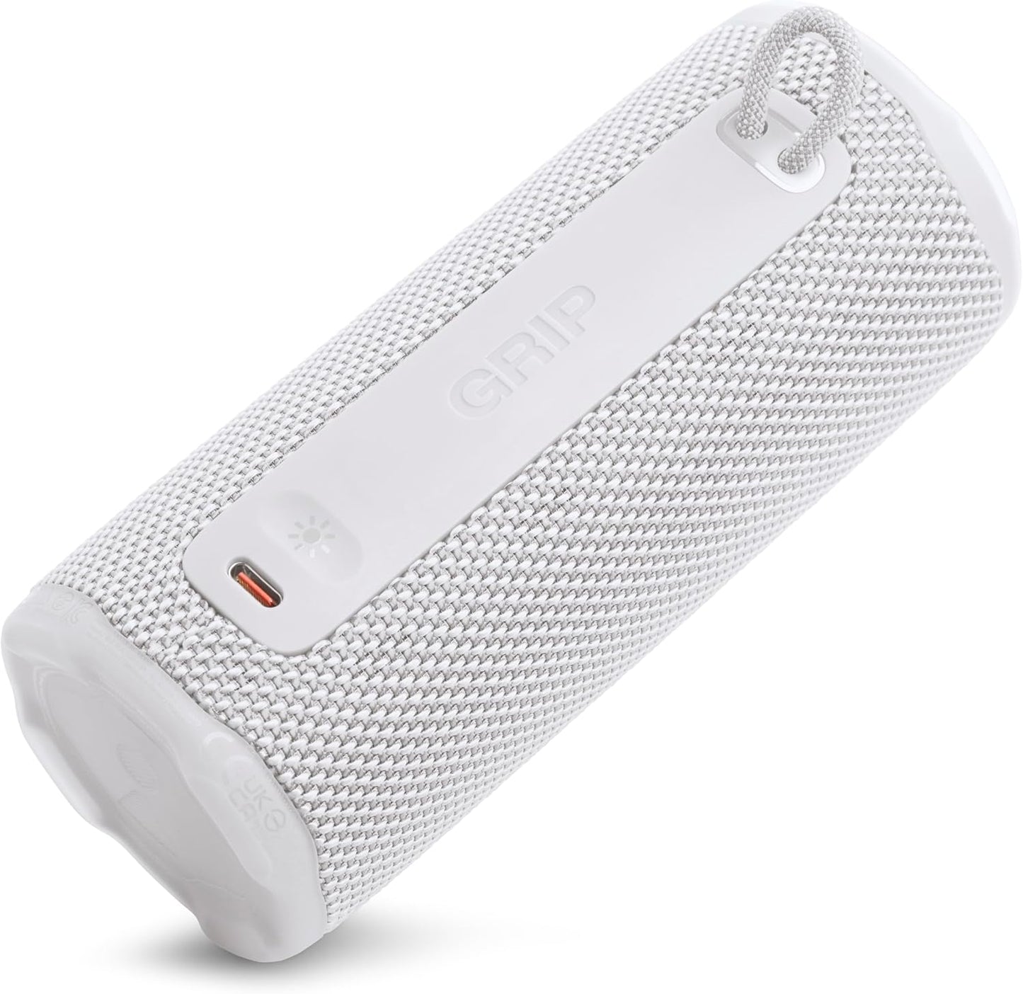 JBL Grip Portable Bluetooth Speaker IPX67 Waterproof & Dustproof; Auracast - White