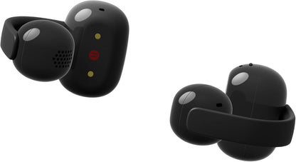 Sony LinkBuds Clip Open-Ear Truly Wireless Earbuds, Ambient Sound Awareness, Water Resistant, 37hr Battery, Black - WFLC900/B