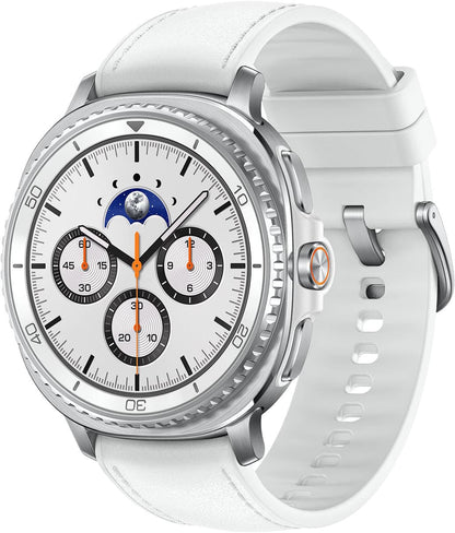 Samsung Galaxy Watch8 Classic Stainless Steel Smartwatch 46mm BT - White - (2025, SM-L500NZWAXAA)