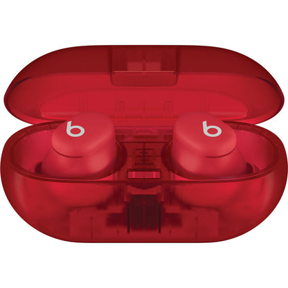 Beats Solo Buds - True Wireless Earbuds - Transparent Red