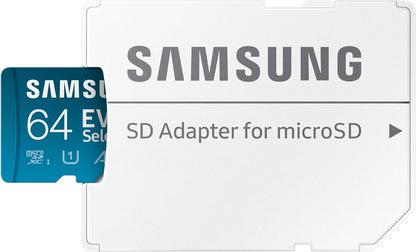 Samsung 64GB EVO Select MicroSD Memory Card - MB-ME64SA/AM