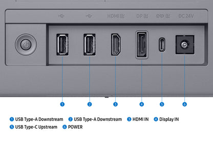 Samsung 32-in Smart Monitor M9 M90SF 4K OLED Samsung Vision AI - Black - LS32FM902SNXZA