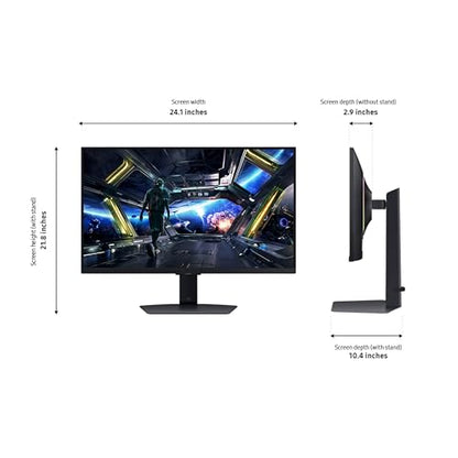 (Open Box) Samsung 27-in Odyssey G7 (G70D) 4K UHD 1ms Smart Gaming Monitor, LS27DG702ENXZA