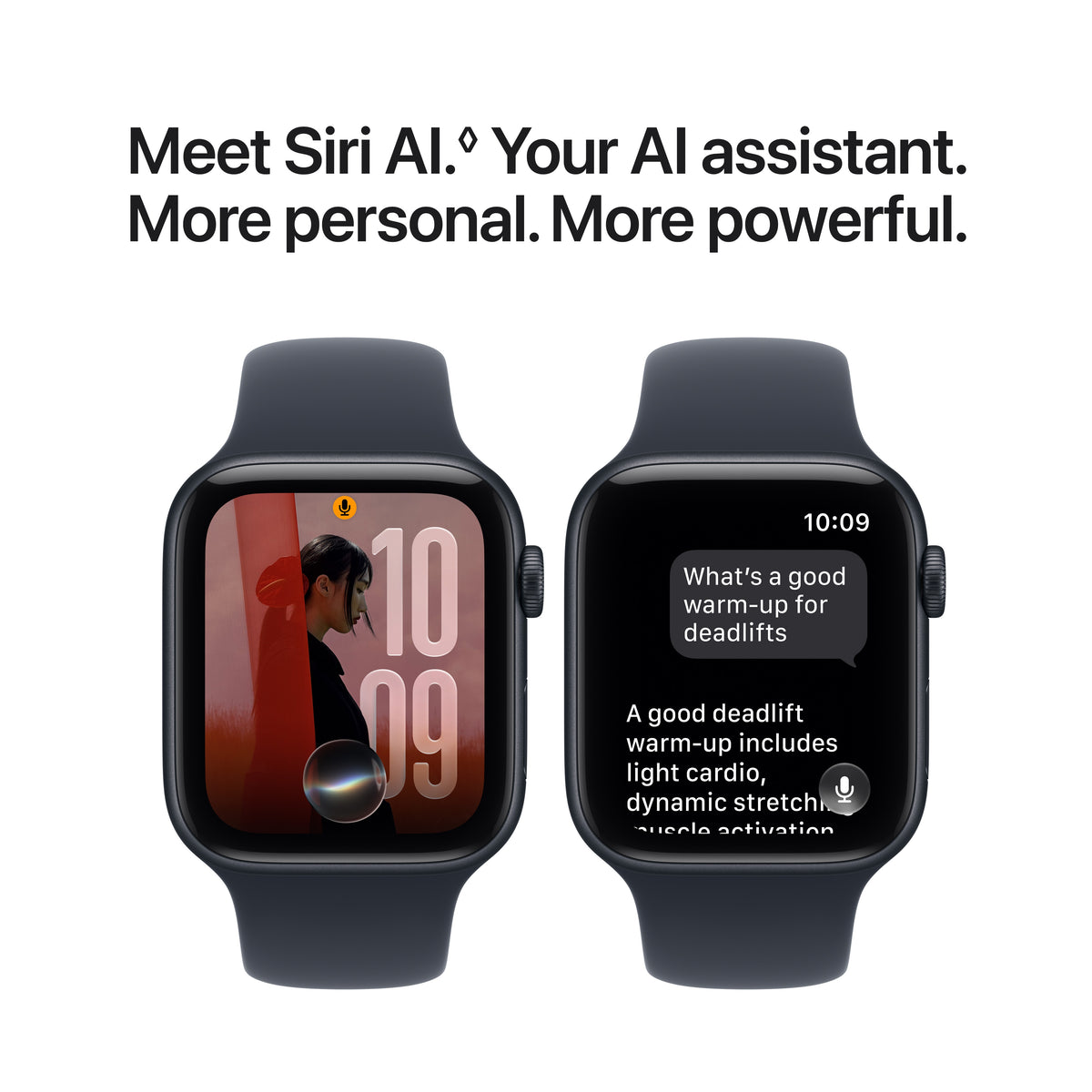 Apple Watch SE 3 GPS 44mm Starlight Aluminum Case with Sand Sport Band - S/M - MJL34LW/A (2026)