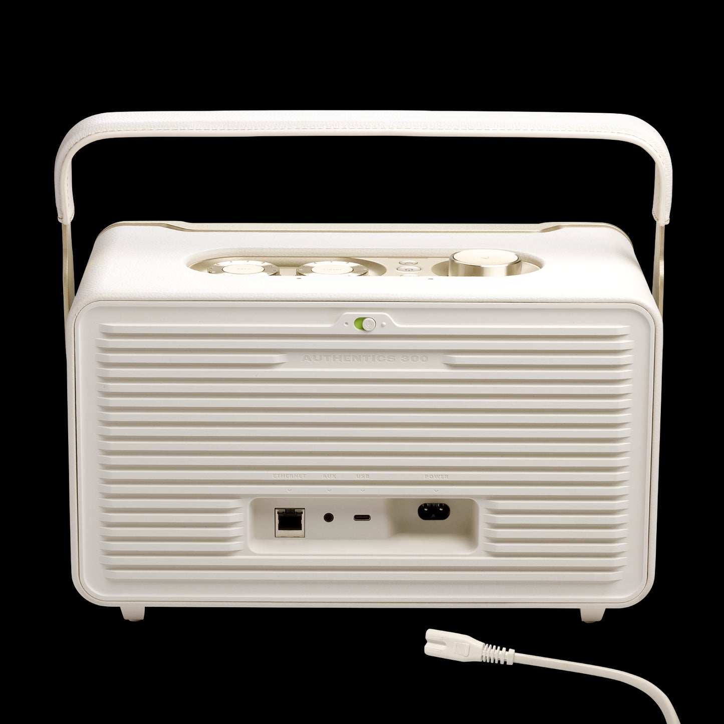 JBL Authentics 300 Alexa and Google Voice Enabled WiFi Speaker - White