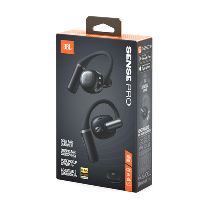 JBL Sense Pro Bluetooth Earbuds - Black