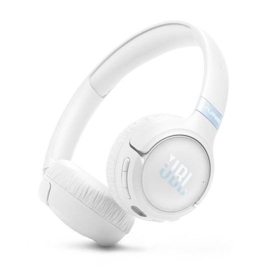 JBL Tune 680NCBT Active Noise Cancelling On Ear Bluetooth Headphone - White