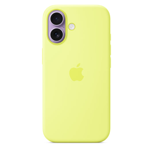 Apple iPhone 17 Silicone Case with MagSafe - Neon Yellow - MGEV4ZM/A