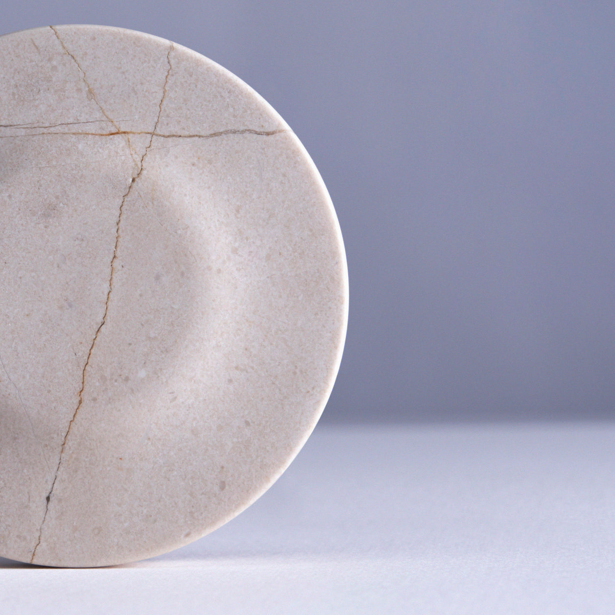 Einova Classic Wireless Charging Stone | Cream Marble