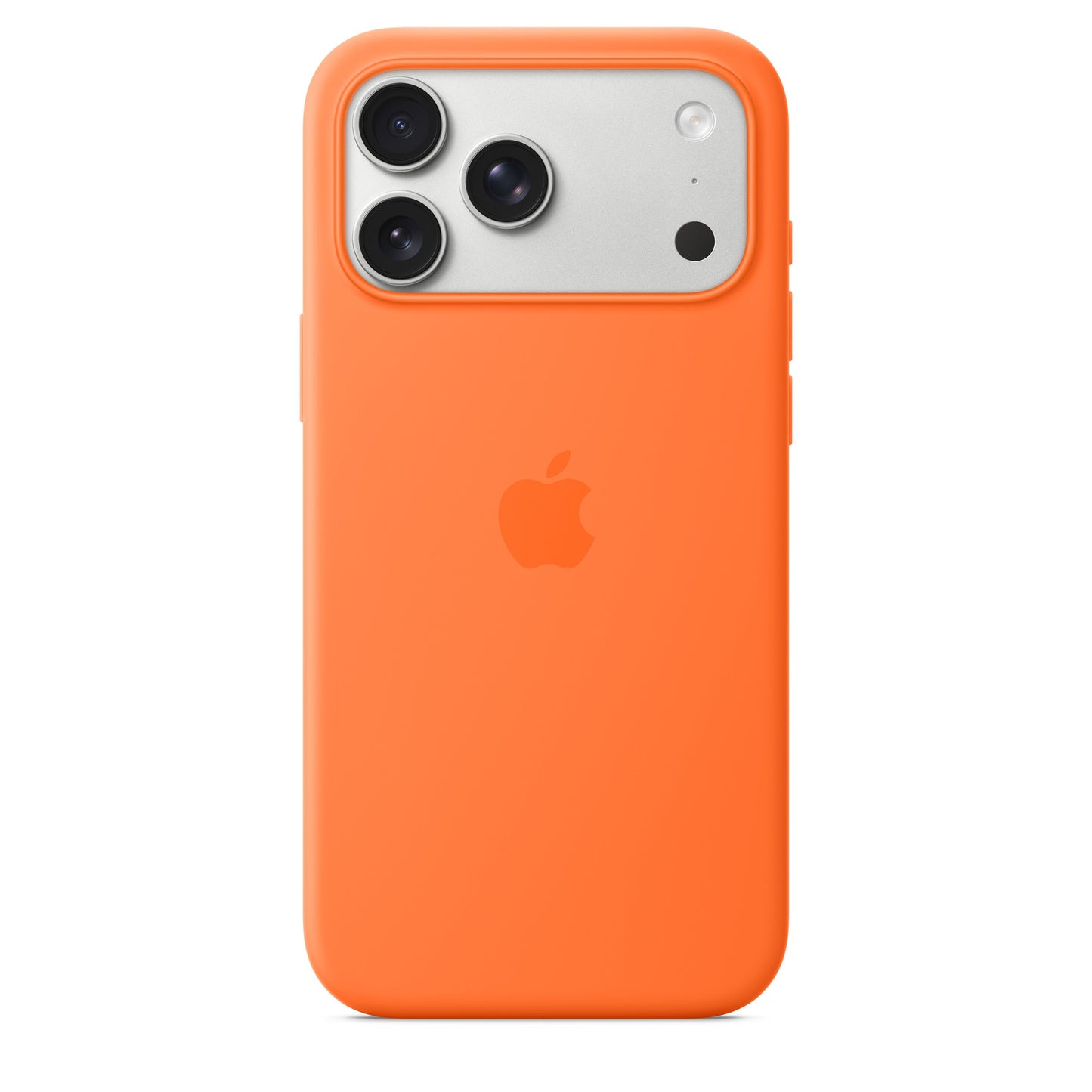 Apple iPhone 17 Pro Max Silicone Case with MagSafe – Orange - MGFL4ZM/A