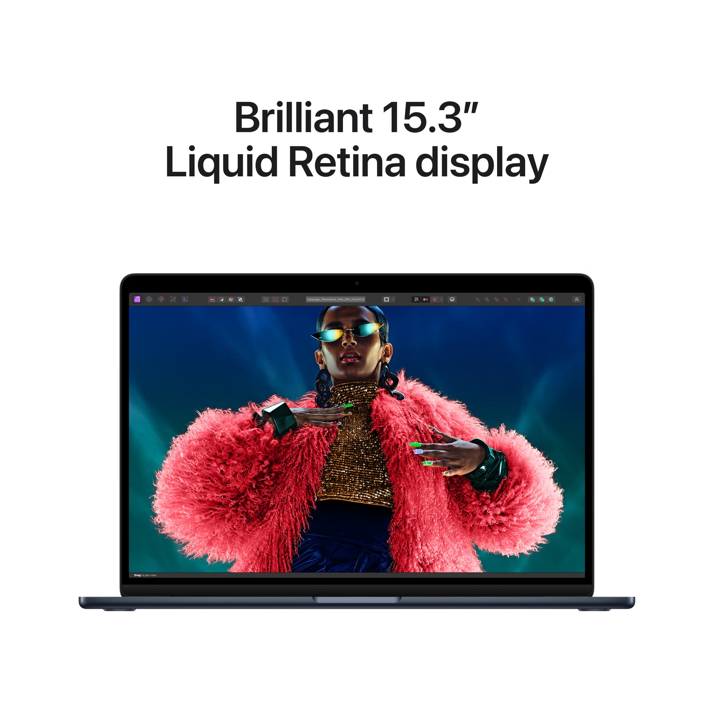 (CTO) Apple MacBook Air 15-in M3 8C CPU - 10C GPU, 24GB, 256GB, Midnight, 35W Dual - (Spring 2024) - Z1BV0006L