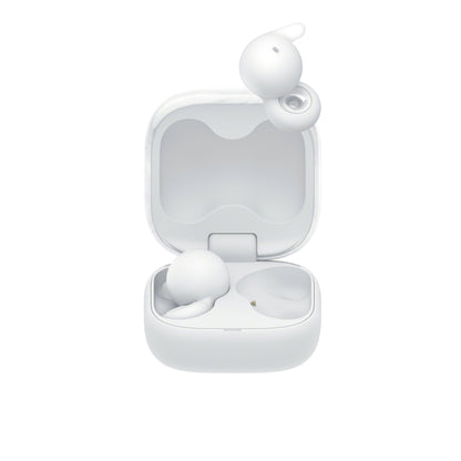Sony LinkBuds Open Wireless Earbud Headphones with an Open-Ring Design, White
