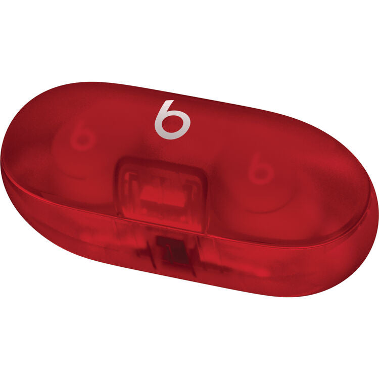 Open Box) Beats Solo Buds - True Wireless Earbuds - Transparent Red