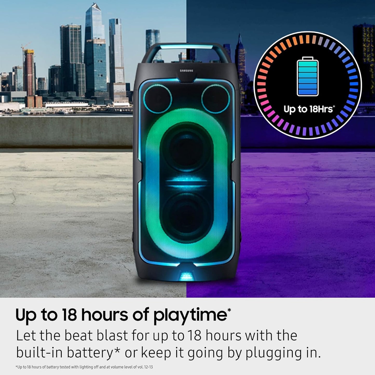 Samsung Sound Tower Portable Bluetooth Party Speaker - MX-ST50F/ZA