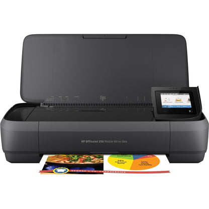 HP OfficeJet 250 All-in-One Portable Printer with Wireless Printing (CZ992A)