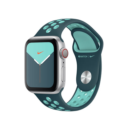 Apple 40mm Midnight Turquoise/Aurora Green Nike Sport Band - Regular for Watch