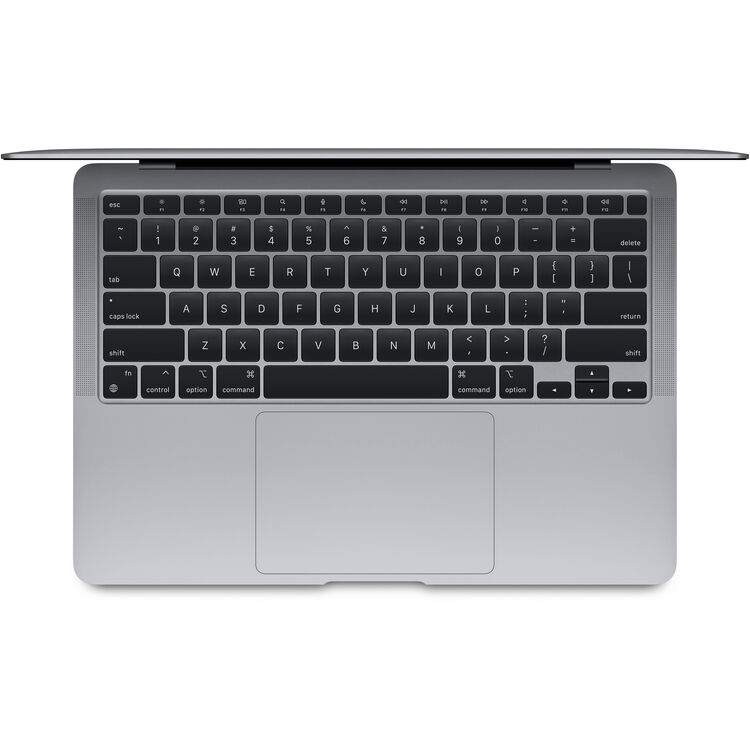 Apple 13-in MacBook Air: M1, 8GB RAM, 512GB SSD -Space Gray(Late 2020) - Top View