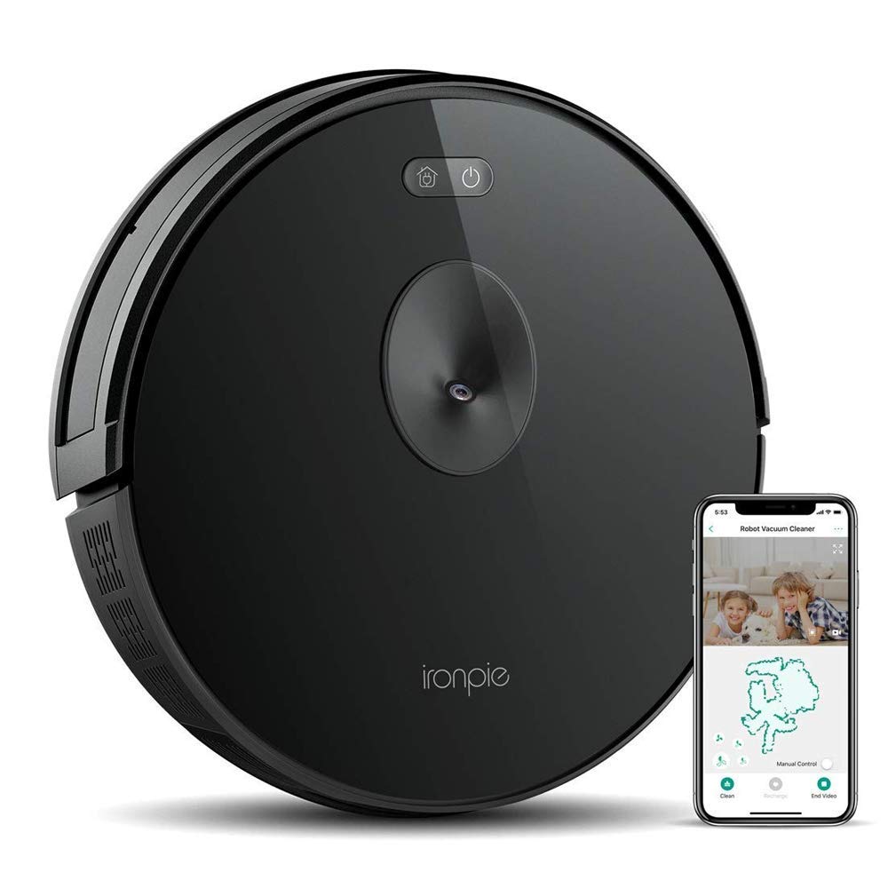 Trifo Ironpie m6 Robot Vacuum Cleaner with Visual Navigation Camera, Remote Monitoring,