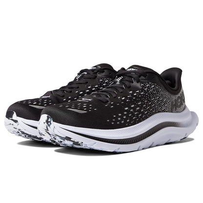 Hoka Kawana Men's Everyday Running Shoe - Black / White - Size 9
