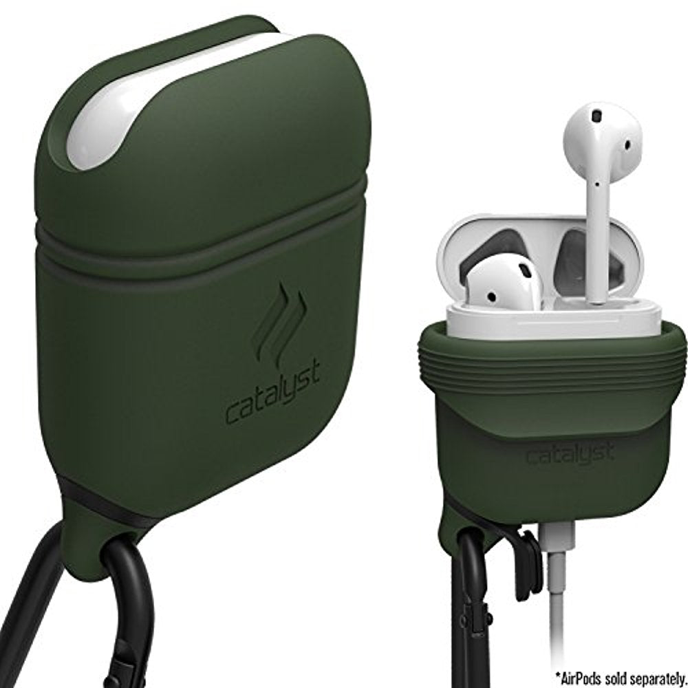 Catalyst Waterproof Shock Resistant Case for Apple AirPods (Army Green)
