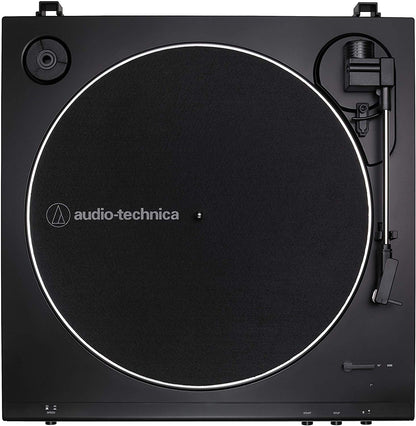 Audio Technica AT-LP60X Fully Automatic Belt-Drive Stereo Turntable, Black