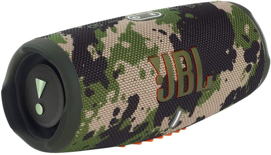 JBL Charge 5 Portable Waterproof Speaker w Powerbank, Camo