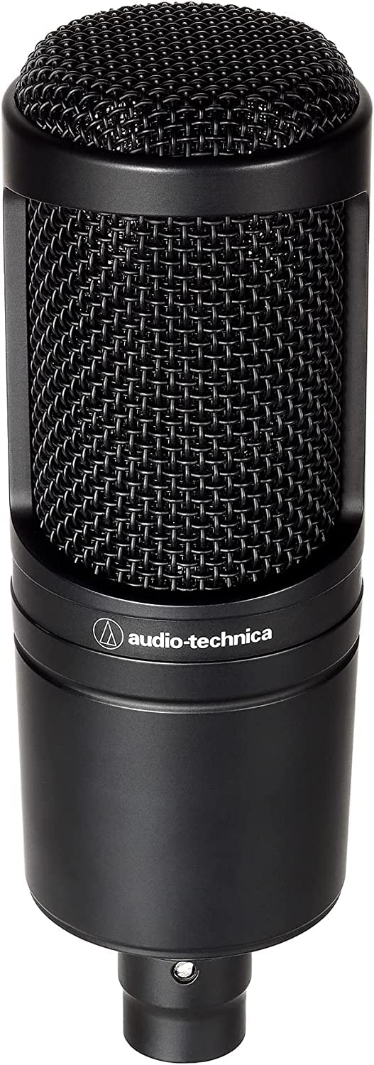 Audio-Technica AT2020 Cardioid Condenser Studio XLR Microphone