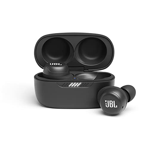 JBL Live Free NC+ - True Wireless in-Ear Noise Cancelling Bluetooth Headphones w Wireless Charging - Black