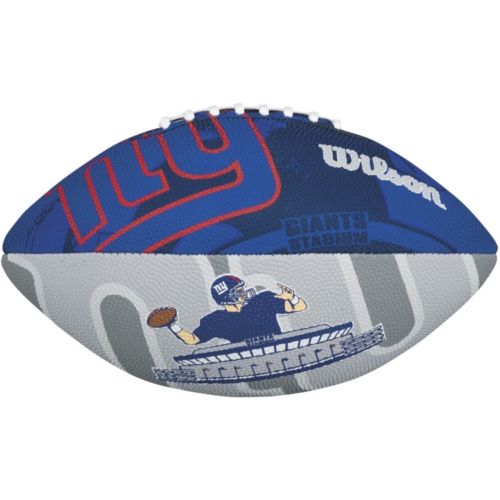 Wilson NFL New York Giants Junior Team Logo Football