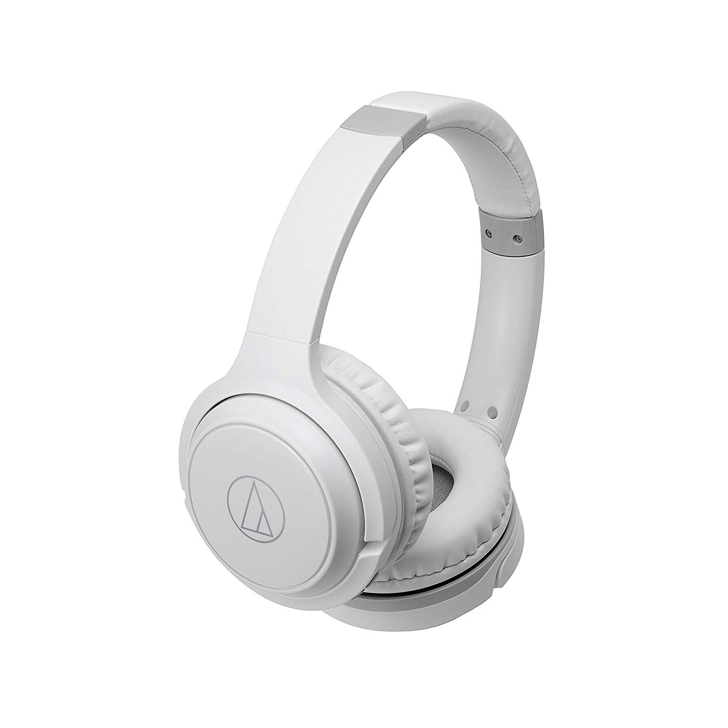 Audio Technica ATH-S200BTWH SonicFuel Wireless On-Ear Headphones, White