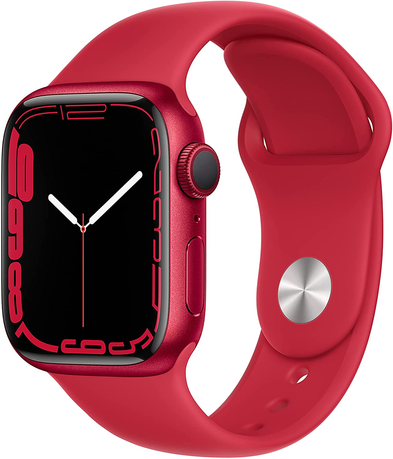 Apple Watch Series 7 GPS, 41mm (PRODUCT)RED Aluminum Case with (PRODUCT)RED Sport Band