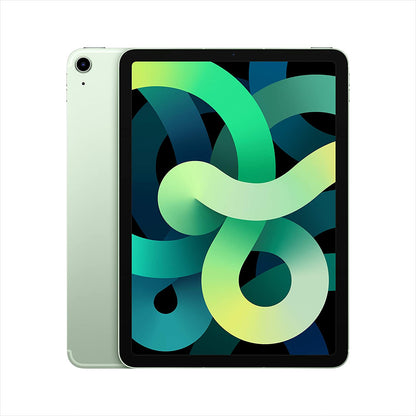 Apple 10.9-inch iPad Air Wi-Fi+Cellular 256GB-Green (Fall 2020)4th Gen - Front View